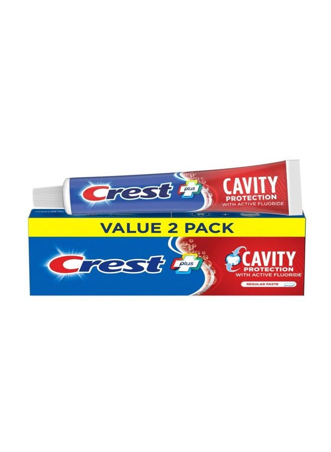 Crest Cavity Protection Toothpaste, Regular Paste, 5.7 Oz(Pack of 2), 2Count - Image 3
