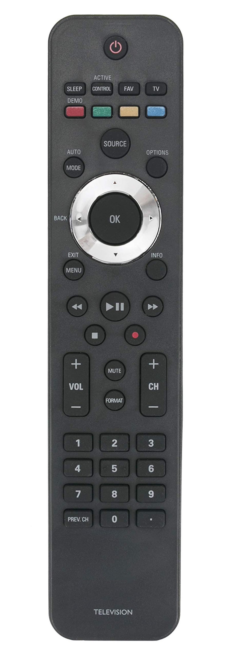 AULCMEET URMT42JHG003 Replace Remote Compatible with Philips TV 52PFL7704D 47PFL7704D 42PFL7704D 32PFL7704D 52PFL6704D 47PFL6704D 42PFL6704D 32PFL6704D 32pfl6704d/f7 42pfl6704d/f7 42pfl7704d/f7 47pfl670 - Image 1