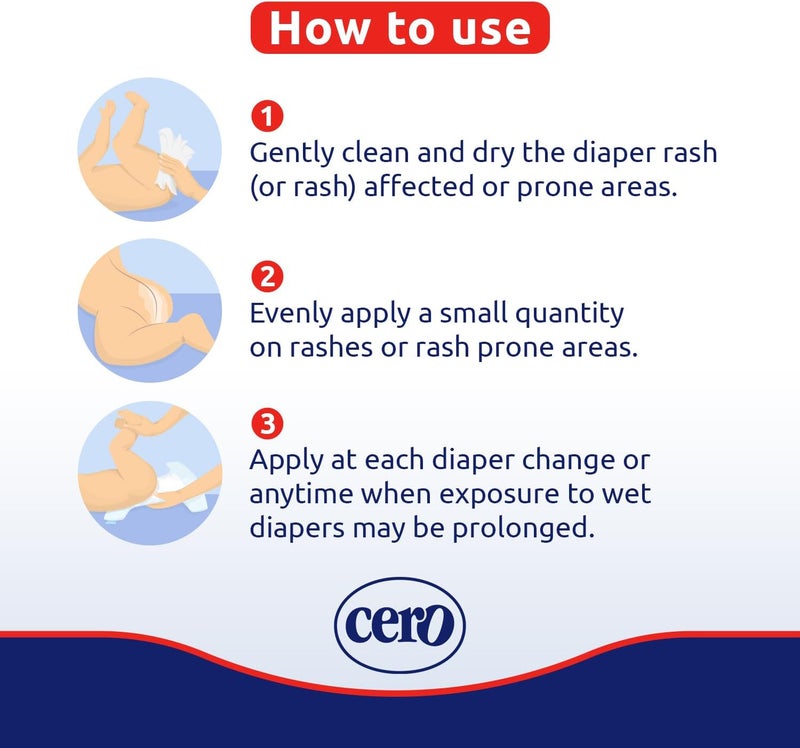 Cero Crema Cero Diaper Rash Cream for Baby With Zinc Oxide  HighStrength Diaper Cream for Quick Relief and Protection  Hydrating and Soothing Baby Balm  39oz - Image 5