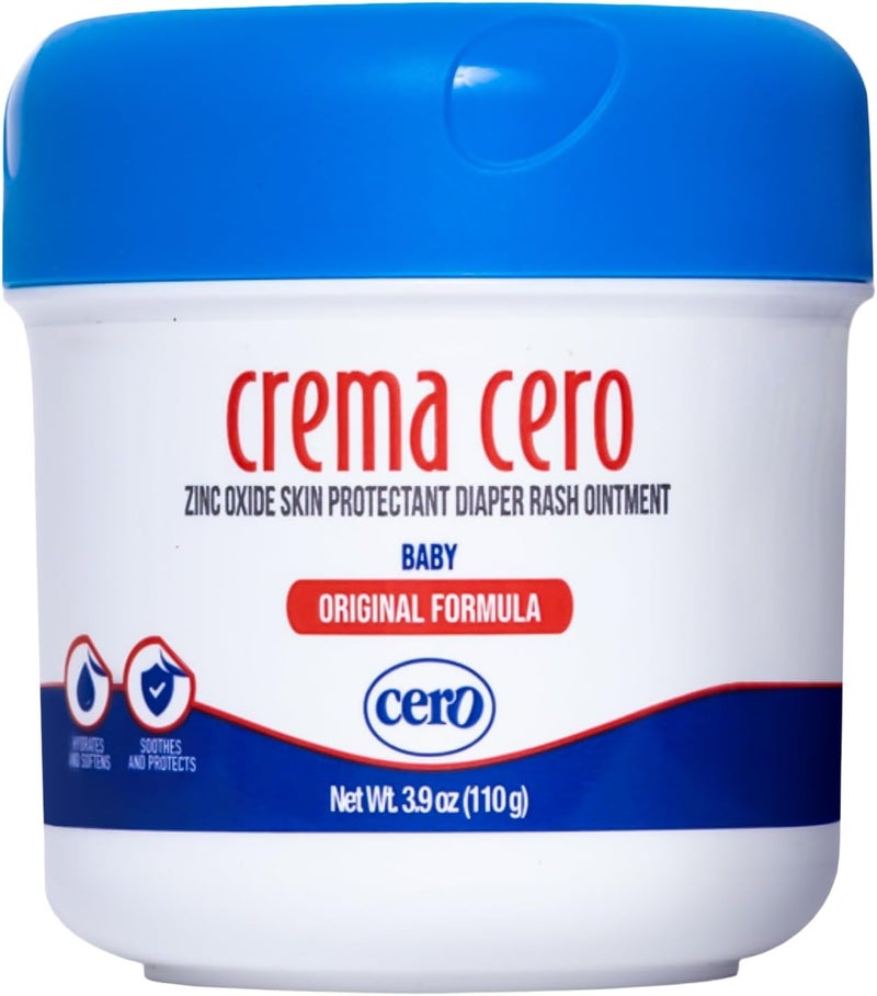 Cero Crema Cero Diaper Rash Cream for Baby With Zinc Oxide  HighStrength Diaper Cream for Quick Relief and Protection  Hydrating and Soothing Baby Balm  39oz - Image 1