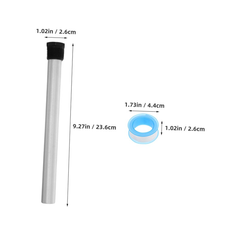 2 Pcs Magnesium Anode Rods Replacement For RV Water Heater Scale Prevention Durable - Image 3