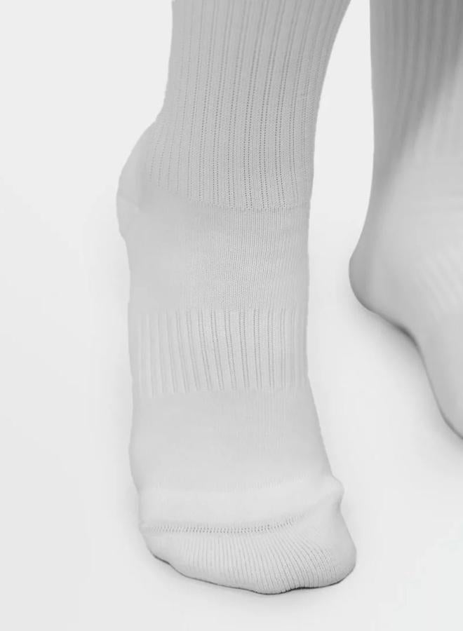 Wizard Pack of 3 - White Crew Dry Touch Socks - Image 5