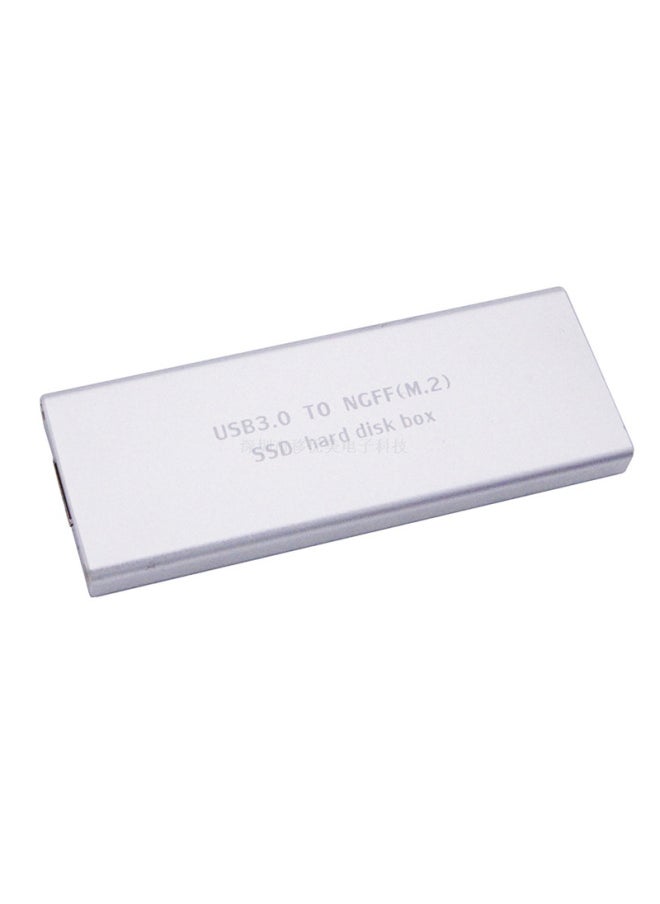 Generic NGFF Sata Protocol To USB3.0 Solid Metal Hard Disk Box M.2 SSD To USB ASM Master Chip-Color:Red  - Image 4