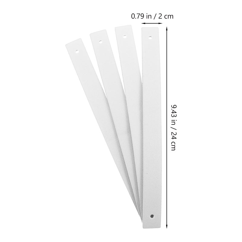 4pcs PU Belt Hanger For Event -Mounted Strap Hanger For Wedding Sign Artificial Leather Wall Hooks Welcome Sign Display Supply - Image 3