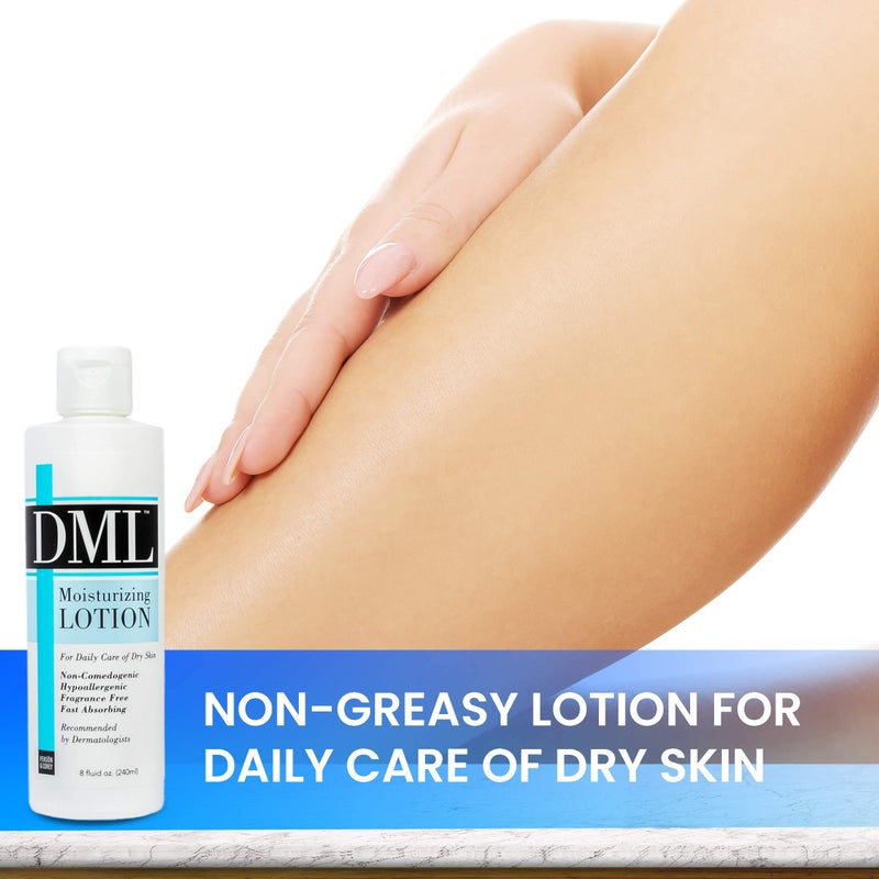 Dml Moisturizing Lotion, Fragrance Free - 8 Oz - Image 5