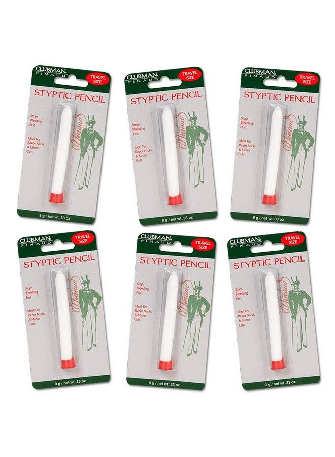 Clubman Pinaud Clubman Styptic Pencil For Nick Relief 0.33 Oz 6 Pack - Image 2