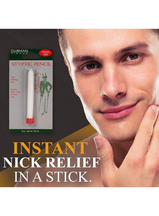 Clubman Pinaud Clubman Styptic Pencil For Nick Relief 0.33 Oz 6 Pack - Image 3