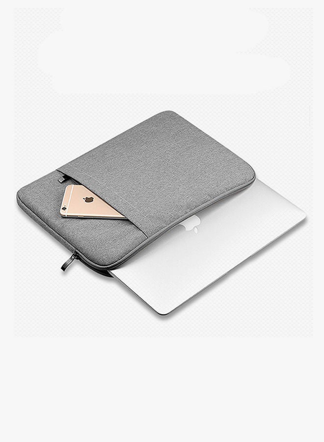 Loquat Protective Sleeve For Apple MacBook 11.6 u0026 12 Inch Grey - Image 3