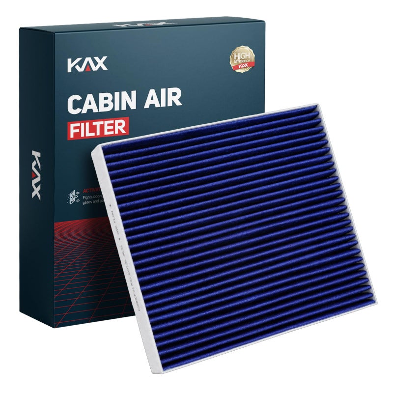 KAX Premium Cabin Air Filter, CF10381 Replacement for Sonata 2006-2010, Santa Fe 2007-2009, Optima 2006-2010, Carnival 2022-2024,Azera 2006-2008 Strong Adsorption w/Upgraded Activated Carbon - Image 1