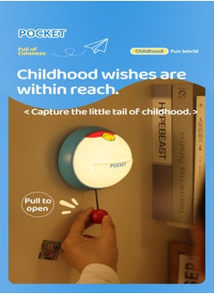 A&W Doraemon Pocket Design LED Night Light for Kids with 3 Brightness Levels, Safe Silicone, 30-Minute Timer, USB Charging, and Wall-Mountable Feature  - Image 4