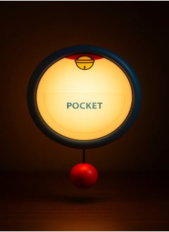 A&W Doraemon Pocket Design LED Night Light for Kids with 3 Brightness Levels, Safe Silicone, 30-Minute Timer, USB Charging, and Wall-Mountable Feature  - Image 2