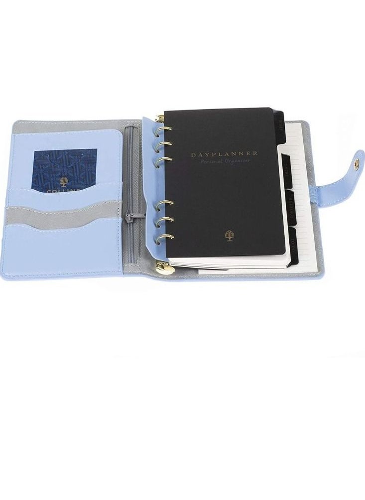 Collins Hardcover Undated Week to View Personal Organiser  Light Blue