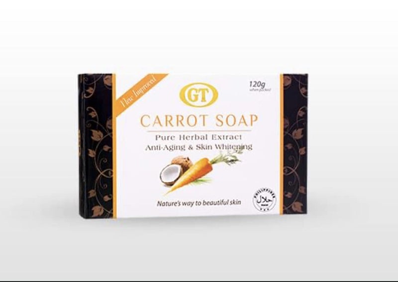 GT Carrot Soap 120g - Image 1