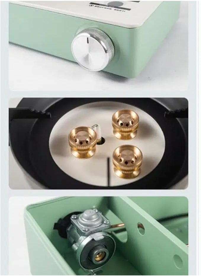 JAJEEK Gas Heating Stove for Camping & Picnic – Cooking Oven, Roasting Plate, BBQ Burner – Portable, Efficient, and Durable for Outdoor Cooking – Random Color - Image 4