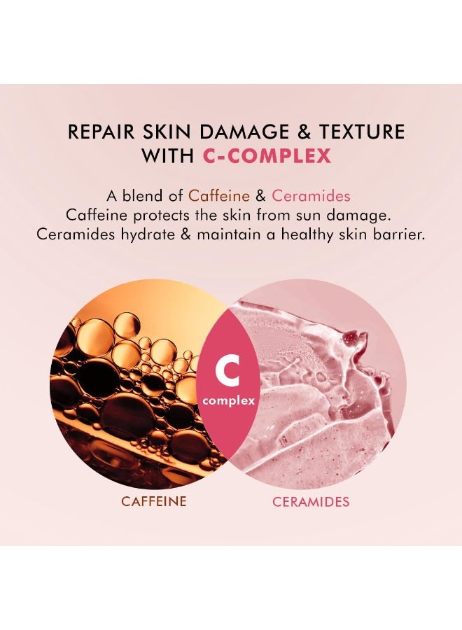 mCaffeine CLEAR GLOW 1% Kojic Acid & Alpha Arbutin Brightening Sunscreen SPF 50 PA++++ |Niacinamide-Dark Spots & Pigmentation| UVA-B Sun Protection|For Men & Women - 50ml For All Skin Type - Image 4