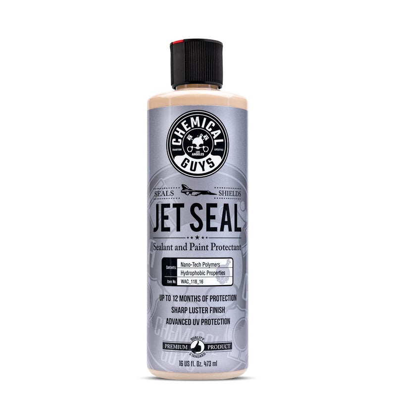 Chemical Guys JetSeal Anti-Corrosion Sealant & Paint Protectant - Advanced Car Paint Sealant for Trucks, Motorcycles, SUVs & RVs, Provides Durable Protection & High Gloss Finish, 16 oz - Image 1