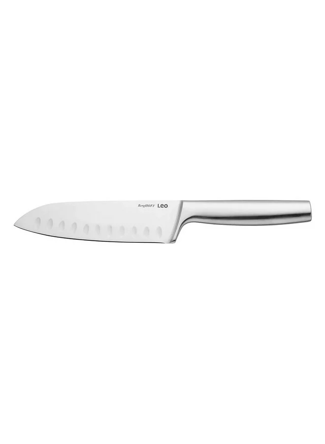 Berghoff Leo Legacy Food Safe Stainless Steel Santoku Knife Silver 17.5 cm 3950363