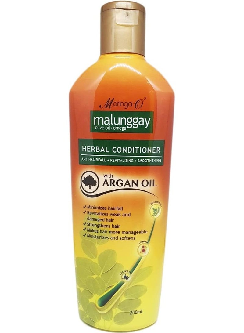 Moringa Moringa-O2 Malunggay Herbal Conditioner With Argan Oil 200 ml