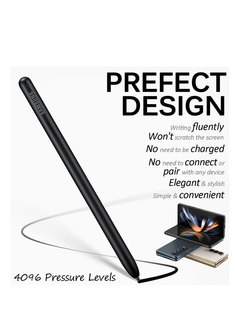 High Sensitivity S Pen Stylus for Samsung Galaxy Z Fold 4 and Z Fold 3, No Charging Required, Black Color - Image 3