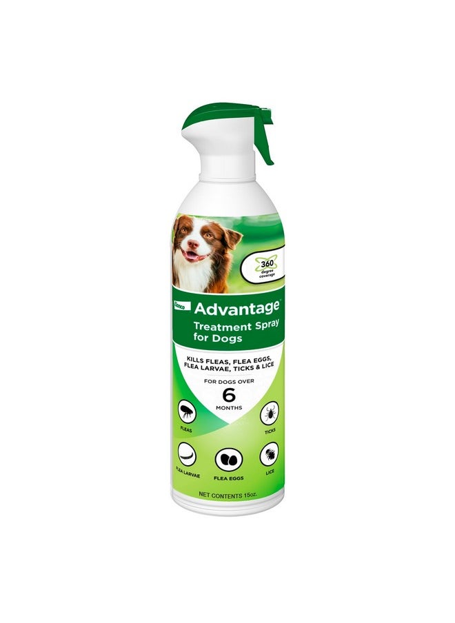 Advantage Advantage Dog Flea Treatment Spray | Kills Fleas & Ticks | Dog Flea Spray | 15 oz.  - Image 1