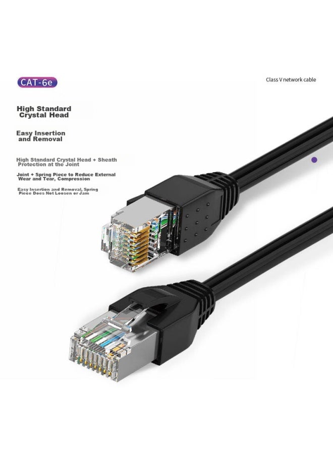 Shochan Category 6 Outdoor Ethernet Cable Gigabit Computer Broadband Surveillance Network Patch Cord 30 Meters Waterproof Sunproof Frostproof Pre-made Network Cable With Rj45 Connectors Sq-ws64x - Image 5