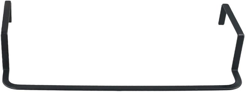 Black Towel Rail Radiator Heating Rack No Drill Install Multifunctional Storage Drying Efficient Warming for Bathroom Laundry Room - Image 1