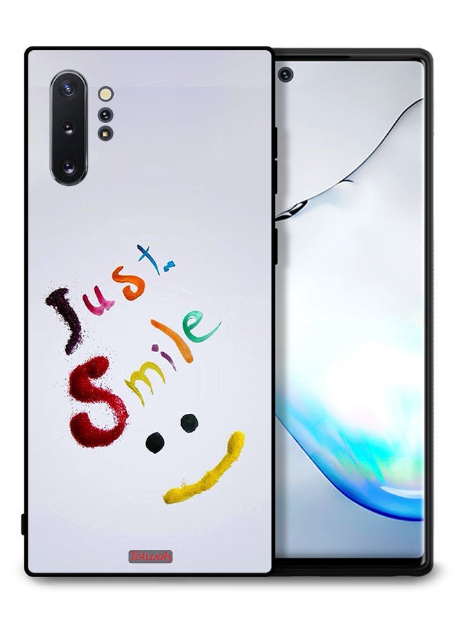 Tolwak Samsung Galaxy Note 10 Plus Protective Case Cover Just Smile - Image 1