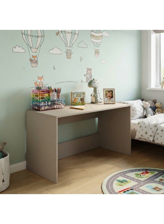 Children's Study Desk, Wooden Effect, Light Brown