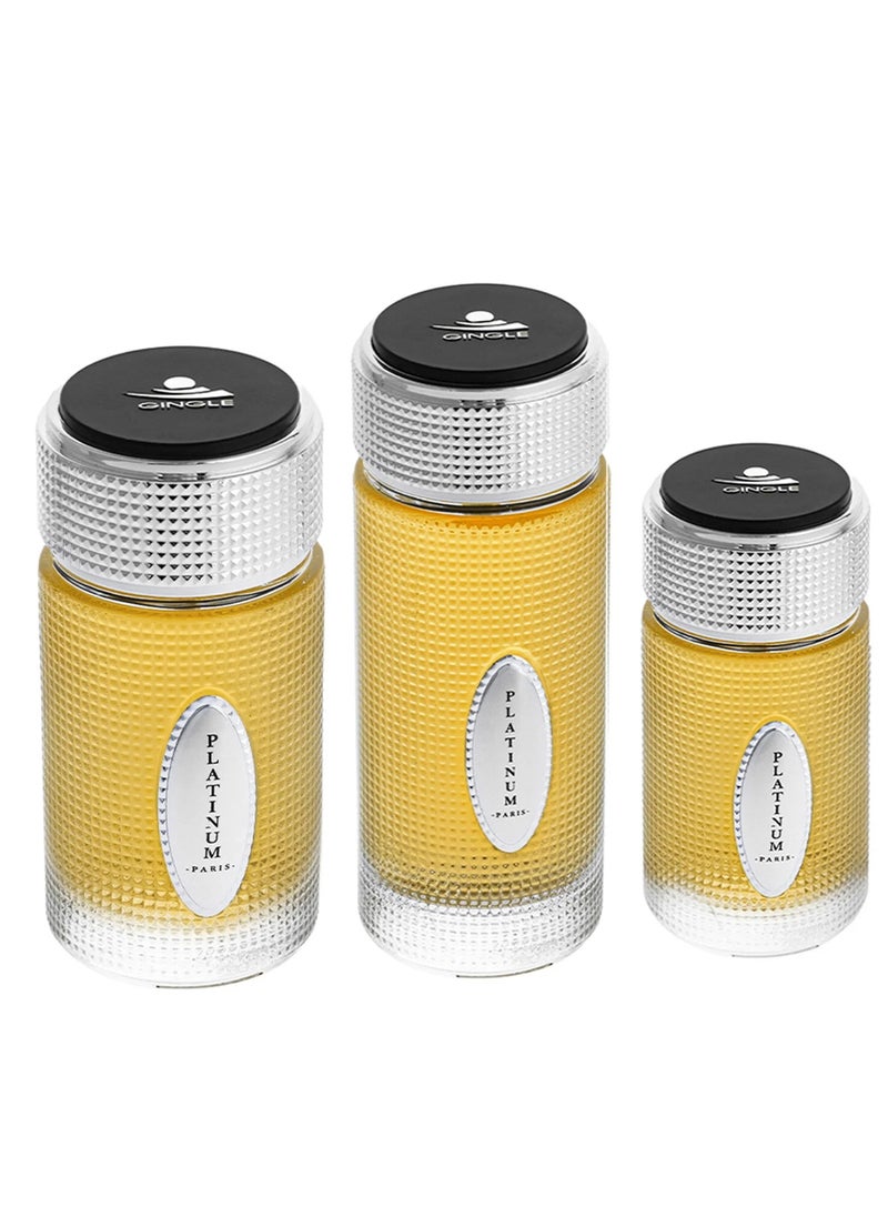 DERAAH Platinum  Perfume for Men by Gingle 100 ml  - Image 3