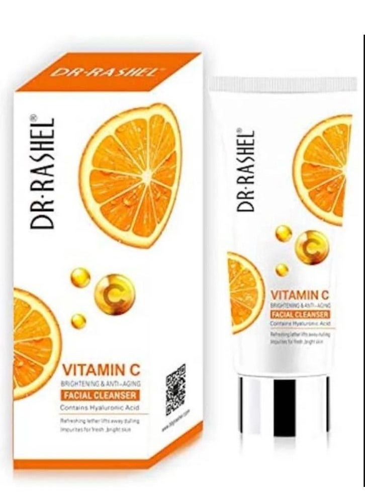 RASHELL Vitamin C Brightening And Anti-Aging Facial Cleanser 80 ML  - Image 1