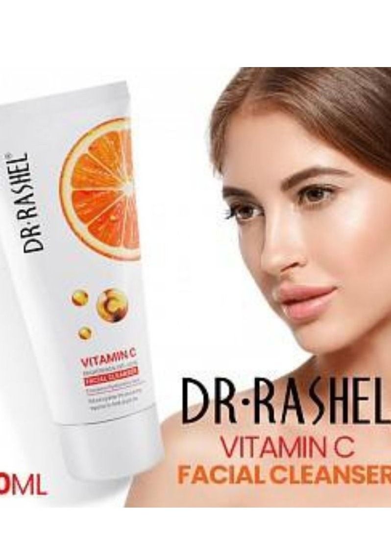 RASHELL Vitamin C Brightening And Anti-Aging Facial Cleanser 80 ML  - Image 2
