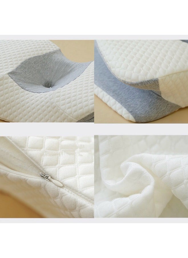 Memory Foam Pillow Ergonomic Contour Pillow for Neck and Shoulder Pain Relief