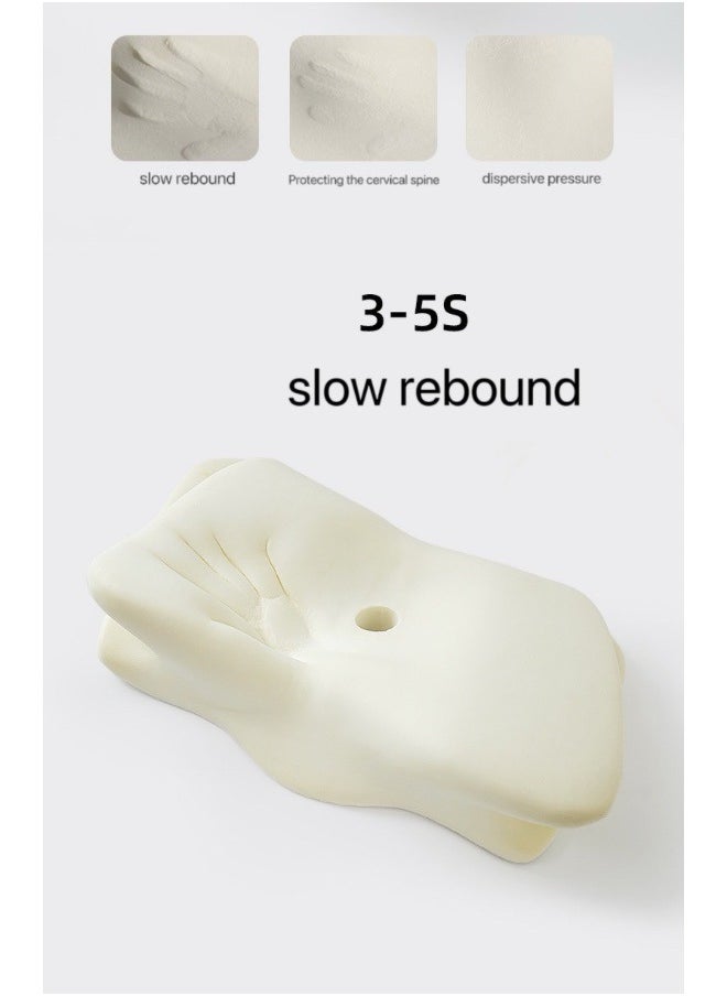 Memory Foam Pillow Ergonomic Contour Pillow for Neck and Shoulder Pain Relief