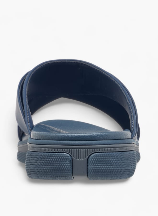 لو كونفورت صنادل رجالي بتصميم متقاطع سهل الارتداء - Image 4