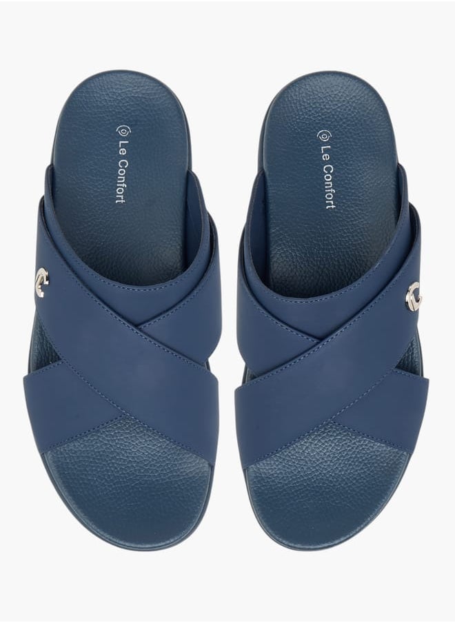 Le Confort Men's Cross Strap Slip-On Sandals Ramadan Collection  - Image 1