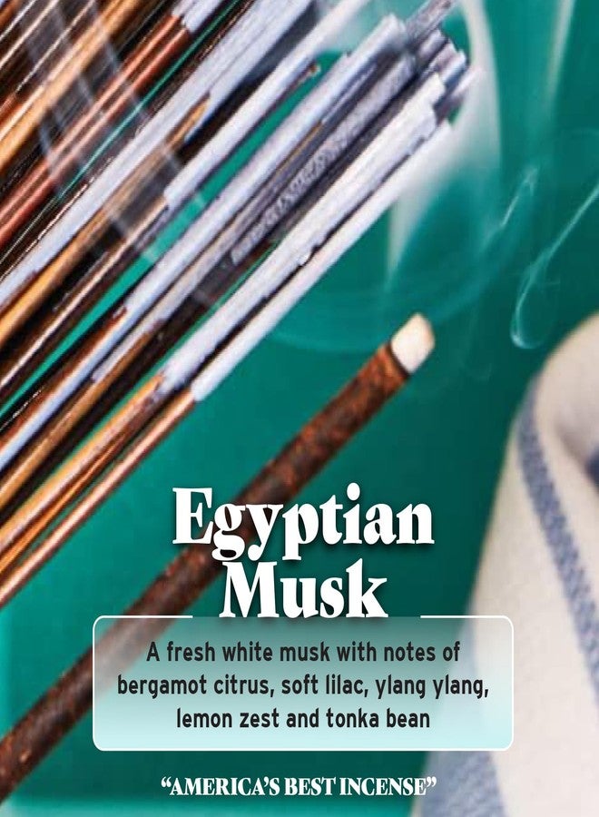 وايلد بيري أعواد بخور التوت البري - المسك المصري - المسك الطازج مع البرغموت والياسمين - مغموسة يدوياً في الولايات المتحدة الأمريكية (100 عود) - Image 3