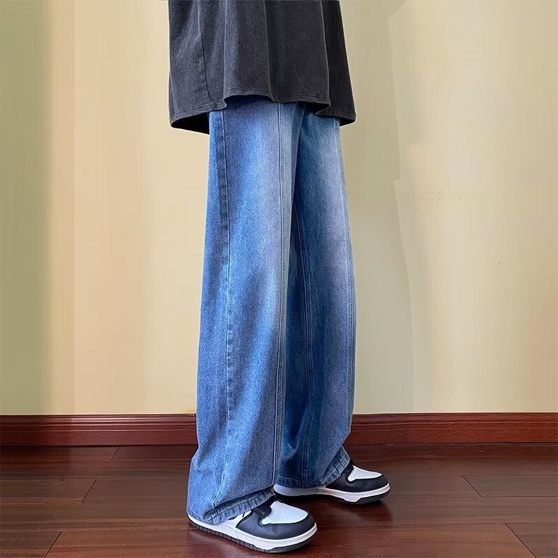 Unisex Casual Daily Denim Jeans - Image 5