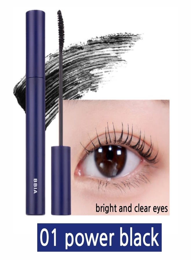 BBI@ BBIA BBIA Never Die Mascara 2 Color - Power Volumizing & Lengthening, Curling, Fixing Lashes, Intense Length, Feathery Soft Full Lashes, No Smudging & Clumping, Waterproof, K-Beauty (01 POWER BLACK) - Image 4