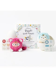 Poof! Find Floof! Book + Sky Peep Egg Mini Plush + Red Panda Egg Mini Plush - Easter Gift Set, Sel Social Emotional Learning Toys For Boys & Girls