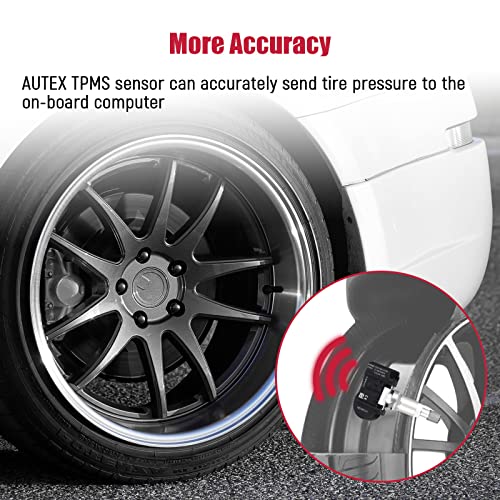 AUTEX TPMS Sensor Tire Pressure Sensor 315MHz OEM Tire Pressure Monitor System Compatible with Jeep Grand Cherokee Wrangler Liberty Dodge Chrysler 200 300#68078861AA,68001696AB, 974301, Set of 4 - Image 4