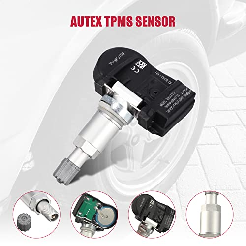 AUTEX TPMS Sensor Tire Pressure Sensor 315MHz OEM Tire Pressure Monitor System Compatible with Jeep Grand Cherokee Wrangler Liberty Dodge Chrysler 200 300#68078861AA,68001696AB, 974301, Set of 4 - Image 3