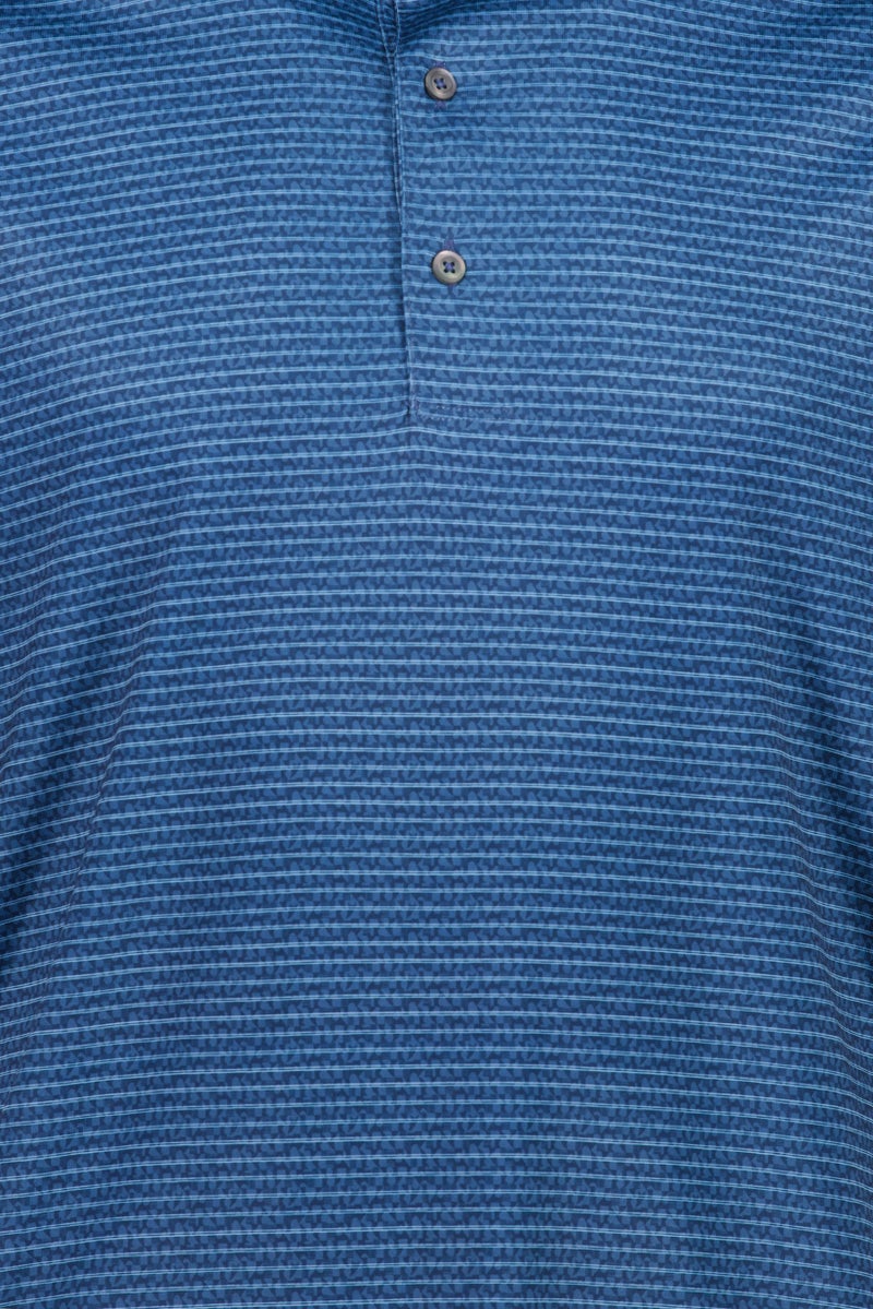 Greg Norman Men Sportswear Fit Short Sleeves Training Polo Shirt, Navy - Image 5