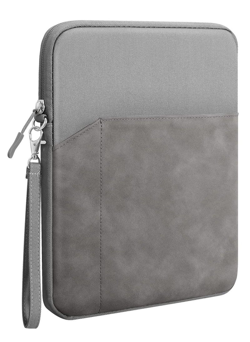 9-11 Inch Tablet Sleeve for iPad Pro 11 iPad Air 5/4 10.9 iPad 10.2 Galaxy Tab A8 10.5 Tab S8 11" 2022 Surface Go 2/1 Protective Bag Carrying Case Gray  - Image 3