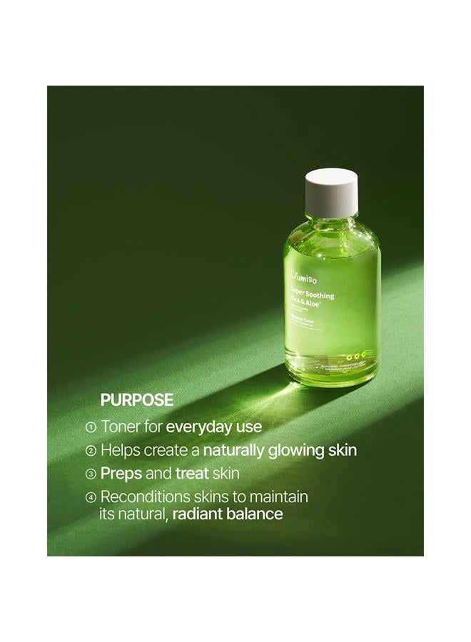 JUMISO [JUMISO] Super Soothing CICA & Aloe Essence Toner 4.23 fl. oz / 125ml | Korean Hydrating Facial Toner for Calming, Moisturizing, Soothing | Vegan, Centella & Aloe Extract, EWG Green  - Image 3