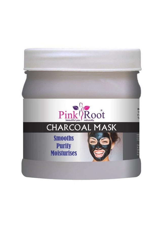 Pink Root Pink Root Charcoal Mask 500ml with Mango Scrub 500ml  - Image 2