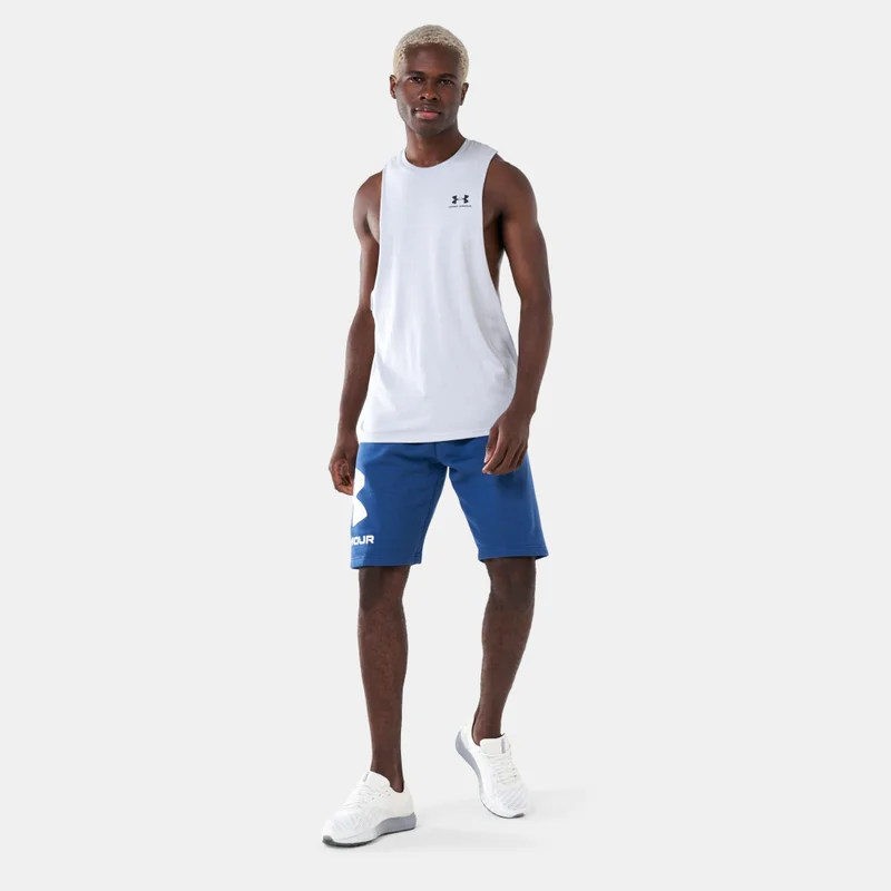 UNDER ARMOUR Men's UA Rival Fleece Big Logo Shorts