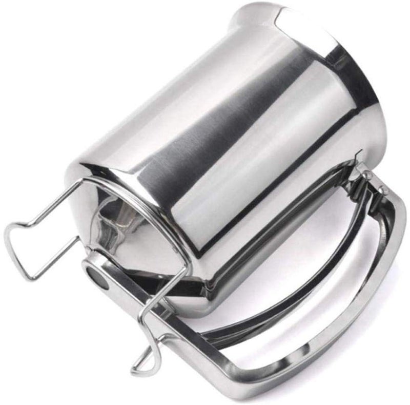 Cangfort Stainless-Steel Pancake Batter Dispenser Handheld Pancake Batter Dispenser - 900Ml Professional Batter Funnel Kitchen Tool For Baking Cake Cupcakes Crepes Waffles Pancake - Image 5