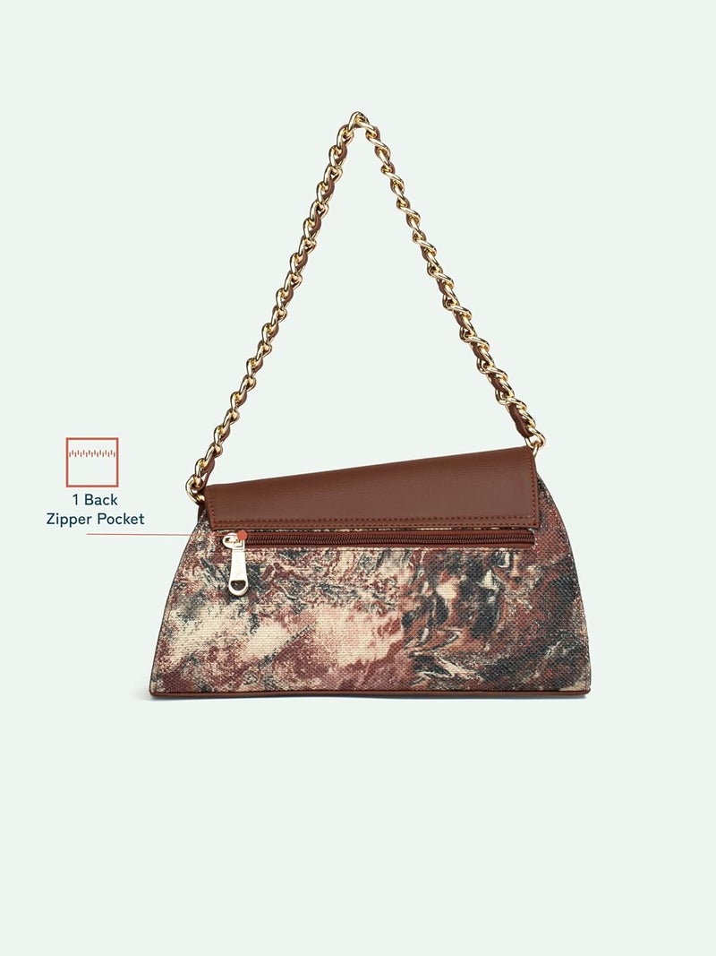 ZOUK حقيبة كتف ميني ريا كابور | حقيبة كتف جلد نباتي للنساء - Image 5