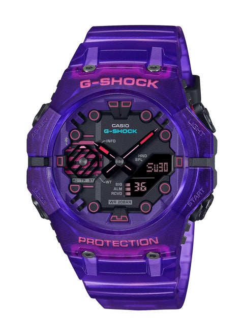 Analog + Digital Resin Band Watch GA-B001CBRS-6A