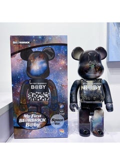 General 400% desktop model doll building block bear hand-made decoration 28cm movable doll model decoration desktop decoration toy gift for family and friends  - Image 1